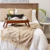 Stone Basket Weave Throw-Kirkland's Home Discount