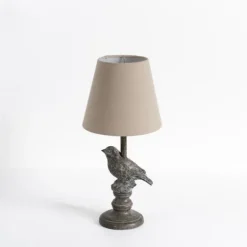Stone Gray Perched Bird Table Lamp-Kirkland's Home Outlet