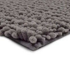 Stone Lofty Pile Chenille Bath Mat, 45 In.-Kirkland's Home Best