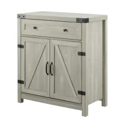 Stone Rustic Barndoor Cabinet-Kirkland's Home Online