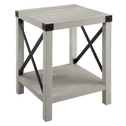 Stone Rustic Wood Accent Table-Kirkland's Home Discount