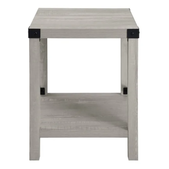 Stone Rustic Wood Accent Table-Kirkland's Home Discount