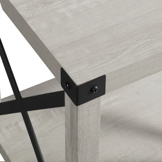 Stone Rustic Wood Accent Table-Kirkland's Home Discount