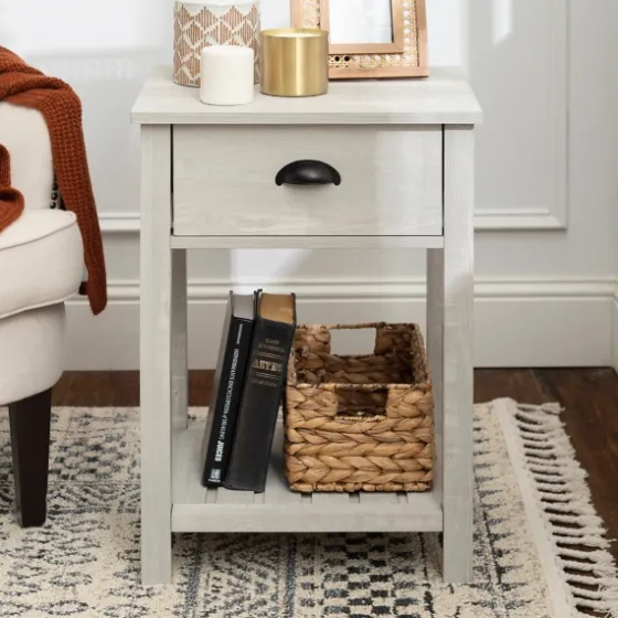 Stone Single Drawer Accent Table-Kirkland's Home Best Sale