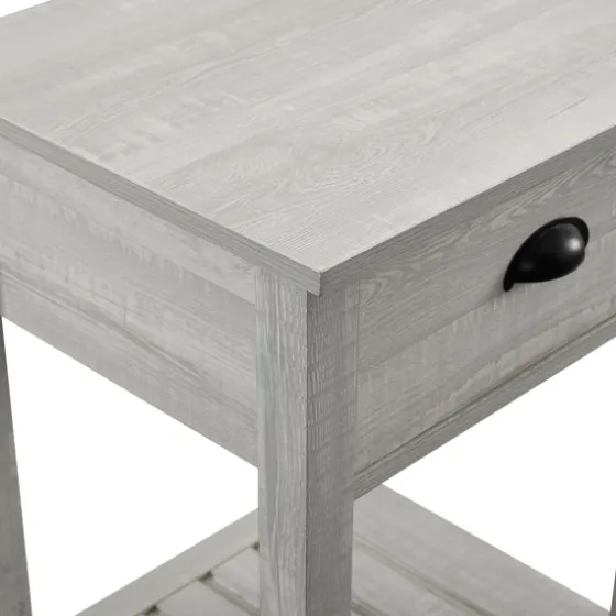 Stone Single Drawer Accent Table-Kirkland's Home Best Sale