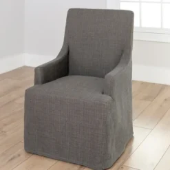 Stone Slipcover Captain Dining Chair-Kirkland's Home Store