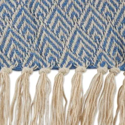 Stone Wash Diamond Fringe Throw-Kirkland's Home Best Sale