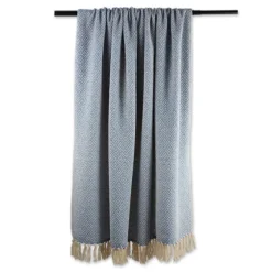 Stone Wash Diamond Fringe Throw-Kirkland's Home Best Sale
