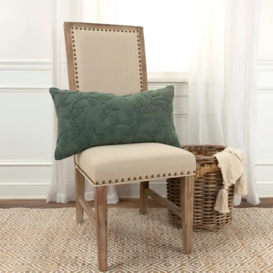 Stonewash Botanical Pillow-Kirkland's Home Online