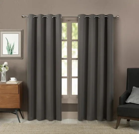 Stormy Blackout Curtain Panel Set, 84 In.-Kirkland's Home Store