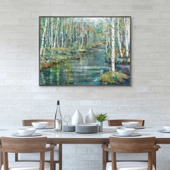 Streaming Framed Canvas Art Print-Kirkland's Home Sale