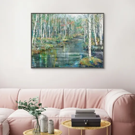 Streaming Framed Canvas Art Print-Kirkland's Home Sale