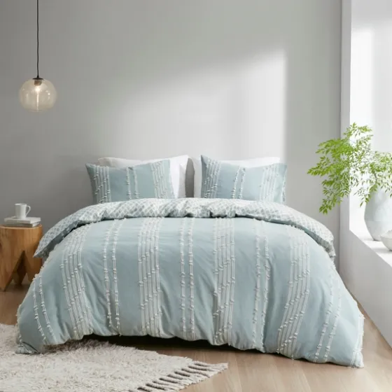 Stripe Diamond California King Comforter Set-Kirkland's Home Online