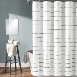 Stripe Ombre Shower Curtain-Kirkland's Home Clearance