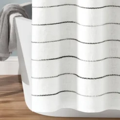 Stripe Ombre Shower Curtain-Kirkland's Home Clearance