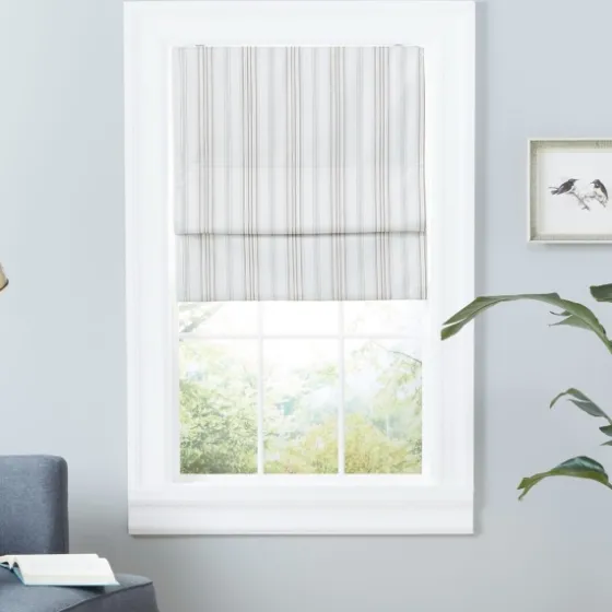 Stripe Ricci Blackout Curtain Shade, 27 In.-Kirkland's Home Hot