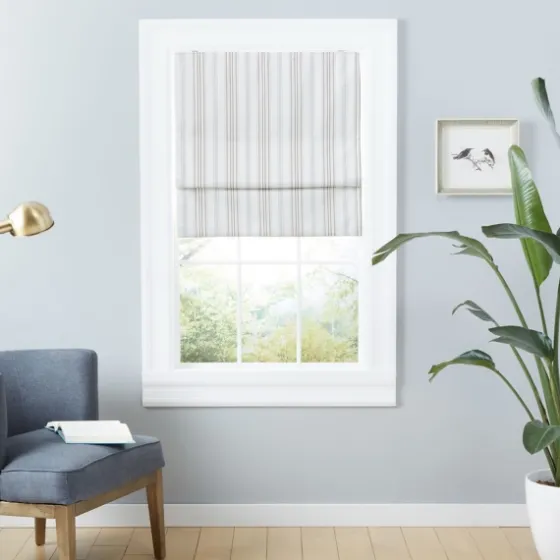 Stripe Ricci Blackout Curtain Shade, 27 In.-Kirkland's Home Hot