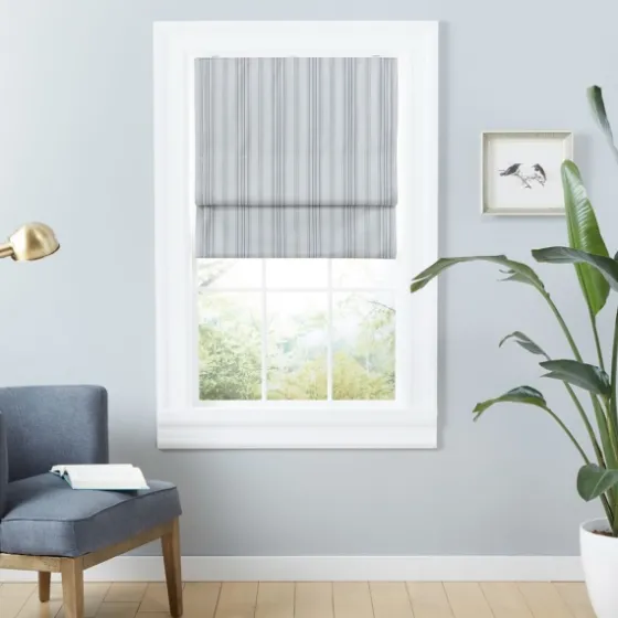 Stripe Ricci Blackout Curtain Shade, 23 In.-Kirkland's Home Discount