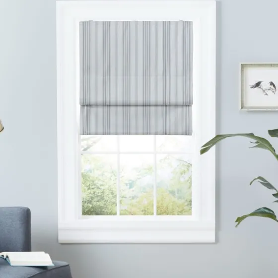 Stripe Ricci Blackout Curtain Shade, 27 In.-Kirkland's Home Best Sale