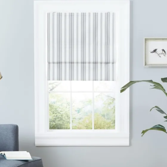 Stripe Ricci Out Curtain Shade, 31 In.-Kirkland's Home Discount