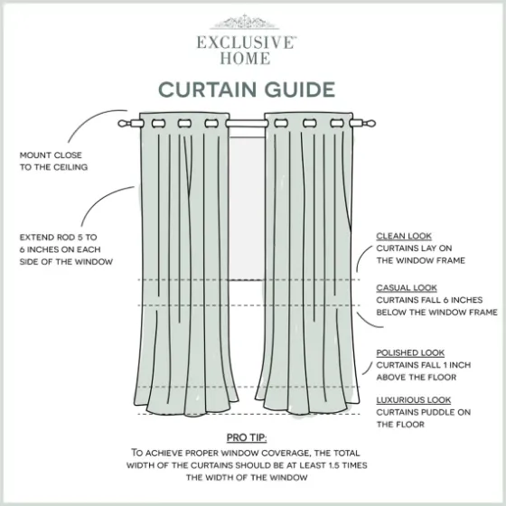 Stripe Sheer Curtain Panel Set, 96 In.-Kirkland's Home Flash Sale