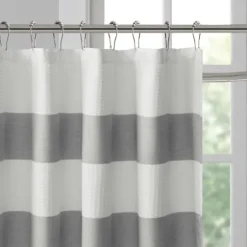 Stripe Waffle Weave Shower Curtain-Kirkland's Home Shop