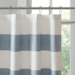 Stripe Waffle Weave Shower Curtain-Kirkland's Home Clearance
