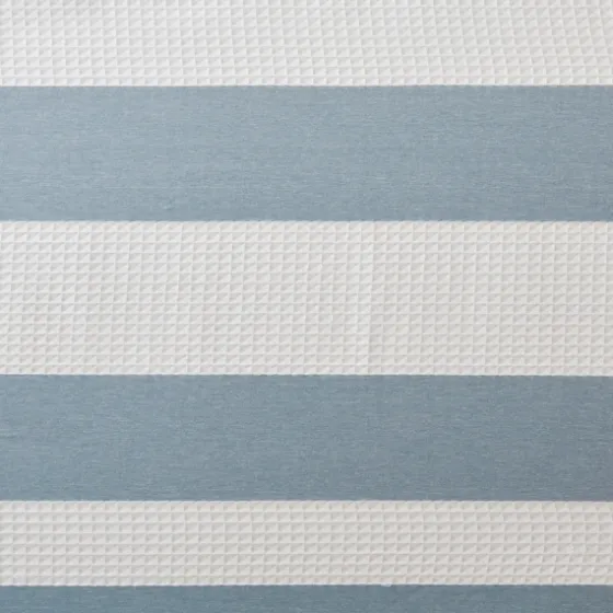 Stripe Waffle Weave Shower Curtain-Kirkland's Home Clearance