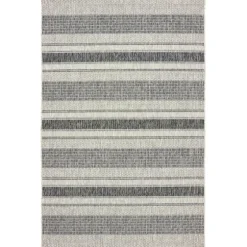 Stripe Weave Sun Shower Outdoor Area Rug, 5X8-Kirkland's Home Clearance