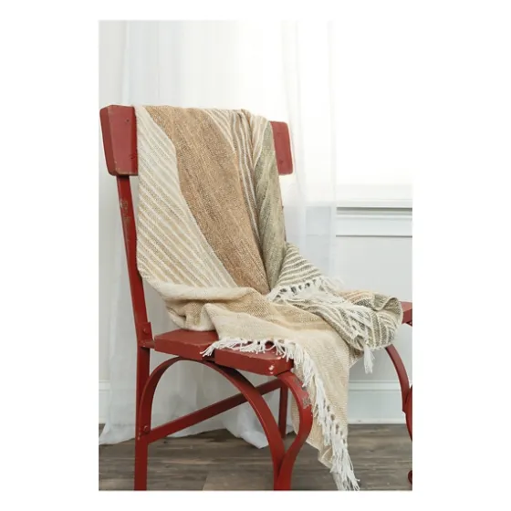 Stripe Woven Throw-Kirkland's Home Shop