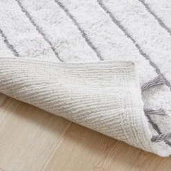 Striped Tassel Bath Mat-Kirkland's Home Shop