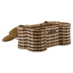Striped Woven Bone Shaped Basket, 21 In.-Kirkland's Home Store