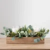 Succulent And Eucalyptus Centerpiece In Crate-Kirkland's Home Store