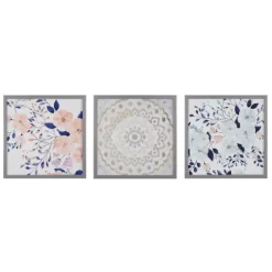 Summer Bliss Framed Art Prints, Set Of 3-Kirkland's Home Online