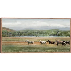 Summer Herd Framed Canvas Art Print-Kirkland's Home Hot