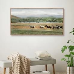 Summer Herd Framed Canvas Art Print-Kirkland's Home Hot