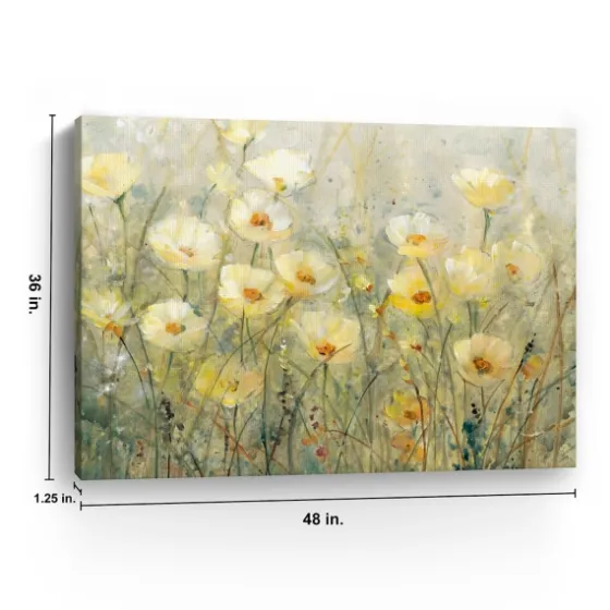 Summer In Bloom Iii Canvas Art Print, 48X36 In.-Kirkland's Home Shop