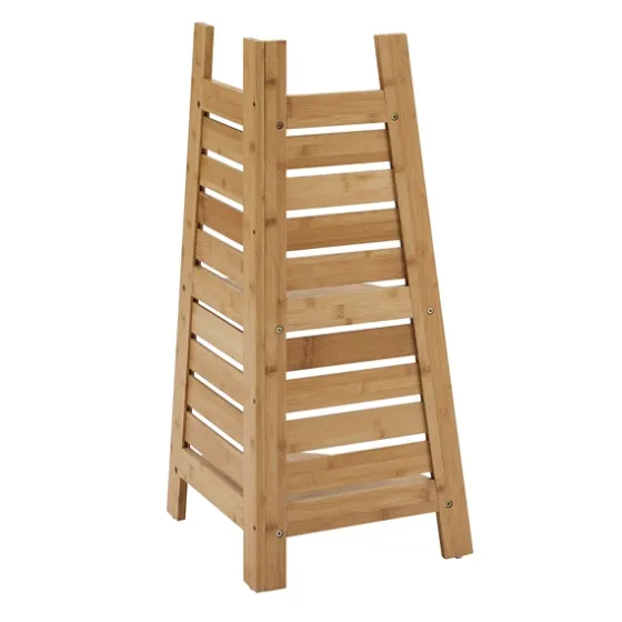 Sumter Bamboo Corner Shelf-Kirkland's Home Outlet