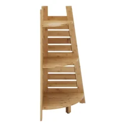 Sumter Bamboo Corner Shelf-Kirkland's Home Outlet
