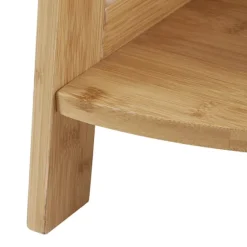 Sumter Bamboo Corner Shelf-Kirkland's Home Outlet