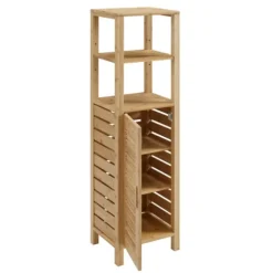 Sumter Bamboo Shelves And Cabinet-Kirkland's Home Best Sale
