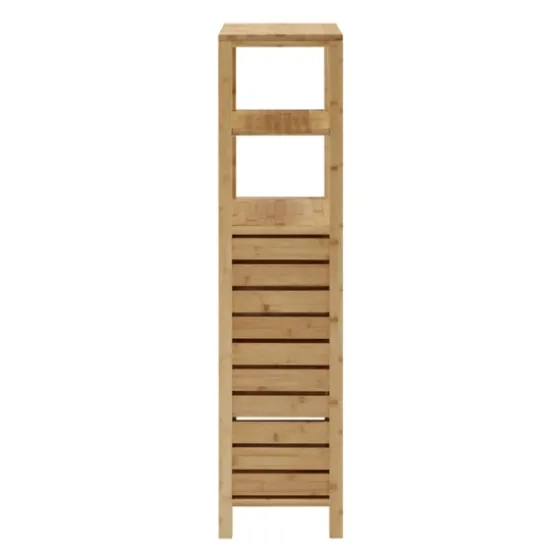 Sumter Bamboo Shelves And Cabinet-Kirkland's Home Best Sale