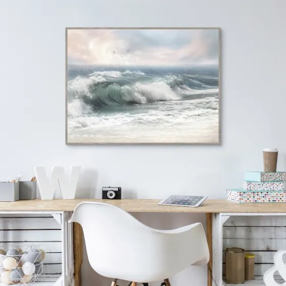 Sun And Surf Ii Coastal Framed Wall Art-Kirkland's Home Outlet