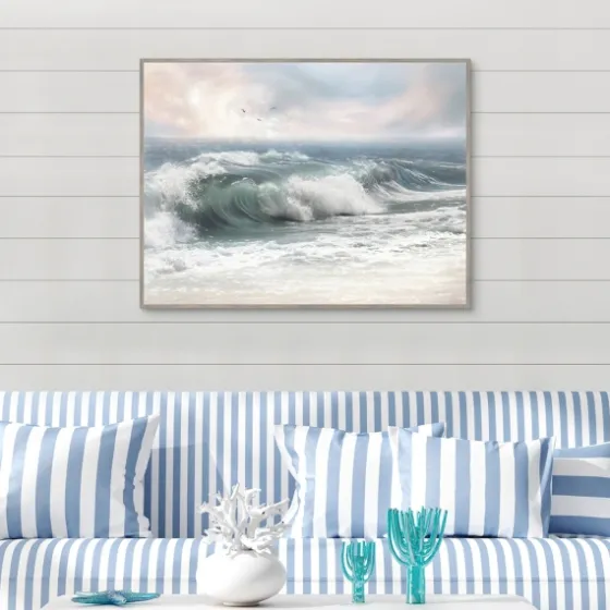 Sun And Surf Ii Coastal Framed Wall Art-Kirkland's Home Outlet