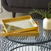 Sun Star 2-Pc. Mirrored Tray Set-Kirkland's Home Flash Sale