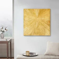 Sunburst Abstract Wall Plaque-Kirkland's Home Sale