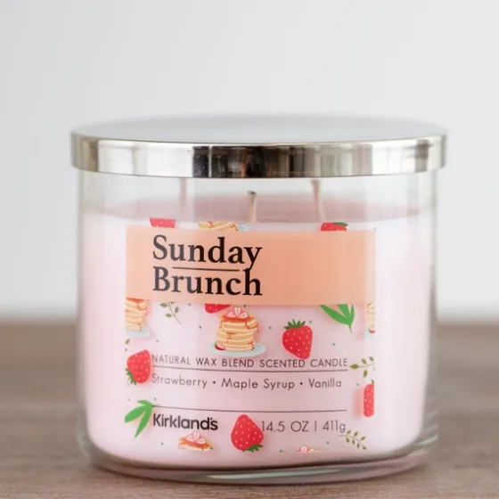 Sunday Brunch Three Wick Jar Candle-Kirkland's Home New