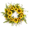 Sunflower And Fern Wreath-Kirkland's Home Discount