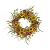 Sunflower Mixed Floral Wreath-Kirkland's Home Discount