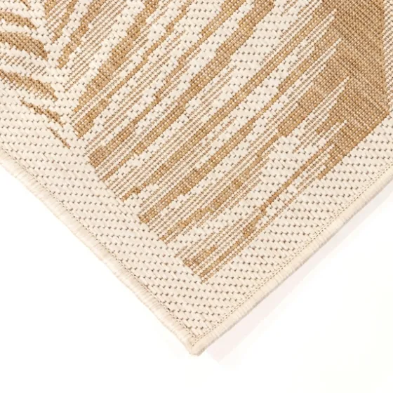 Sunlight Palm Leaves Outdoor Area Rug, 6X9-Kirkland's Home Fashion